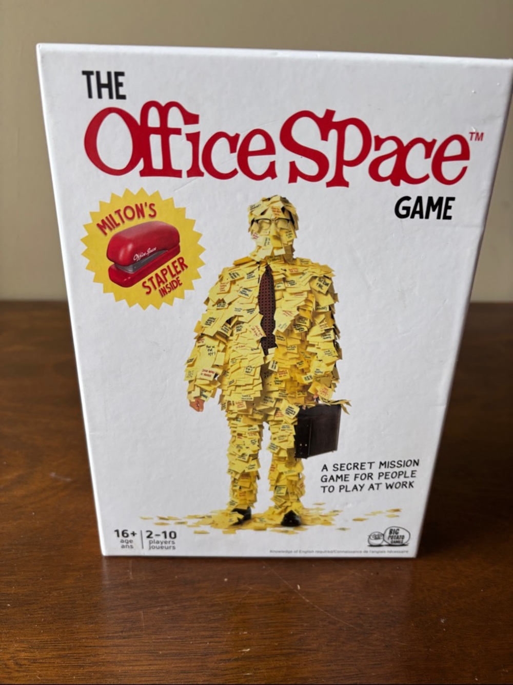 The OfficeSpace Game - White Box with Red Logo New In Box